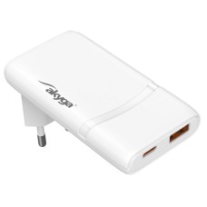 USB C tipo ir USB A tipo maitinimo adapteris - 5-20V/1.35-3A - Akyga AK-CH-31