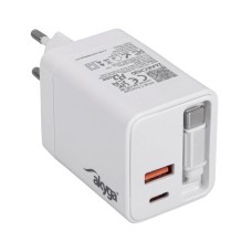 USB C tipo / USB A tipo maitinimo adapteris su USB C tipo laidu - 5-20V / 1.5-3.2A - Akyga AK-CH-30