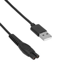 USB power cable for Philips OneBlade - 1.8m - Akyga AK-PD-10