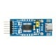 USB-UART TTL konverteris FT232 - USB tipo C lizdas - Waveshare 20646