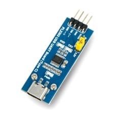 USB-UART TTL converter PL2303 - USB type C socket - Waveshare 20645