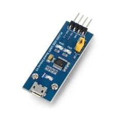 USB-UART TTL PL2303 keitiklis – microUSB lizdas – Waveshare 24681