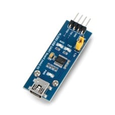 USB-UART TTL PL2303 converter - miniUSB socket - Waveshare 24680