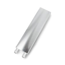 Vandens blokas aušinimui 40x160mm - aliuminio aušintuvas Peltier elementams
