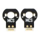Motor Connector Shim MCS - 2x washer with JST straight connector - for micro type motors - PiMoroni PIM602