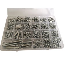 Set of screws and nuts M3/M4/M5/M6 - 1000pcs