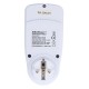 Vatmetras - Energijos suvartojimo matuoklis - 3680 W - 16 A - Qoltec 50627