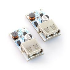 Velleman - Step-Up įtampos reguliatorius su USB lizdu VMA403 - 5V 0.6A - 2 vnt