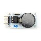 Velleman WPI301 - DS1302 SPI - realaus laiko laikrodis + baterija - 2 vnt