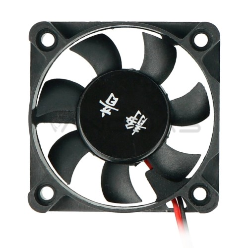 Fan 12V 50x50x10mm 2 wires - JST 2pin 2.54mm connector