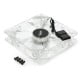 Ventiliatorius 12V 120x120x25mm Molex - raudonas apšvietimas