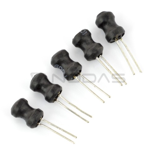 Droselis 470uH/300mA - vertikalus montavimas - 5 vnt Droselis 470uH/300mA - vertikalus montavimas - 5 vnt