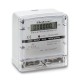 Single-phase 230V energy consumption meter for DIN rail - Qoltec 50888