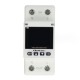 Single-phase energy consumption meter for DIN rail - 63A - WiFi Tuya - Qoltec 50981 Single-phase energy consumption meter for DIN rail - 63A - WiFi Tuya - Qoltec 50981
