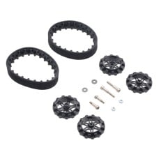 Caterpillar Drive Set, 22T, black, Pololu 3030