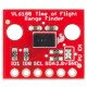 VL6180, atstumo ir šviesos jutiklis su gestų atpažinimu, I2C, SparkFun SEN-12784