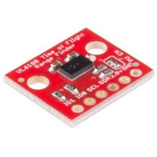 VL6180, distance and light sensor with gesture recognition, I2C, SparkFun SEN-12784