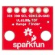 VL6180, atstumo ir šviesos jutiklis su gestų atpažinimu, I2C, SparkFun SEN-12784