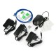 WiFi bevielio stebėjimo rinkinys - registratorius + 2x kamera - Zamel ZMB-01