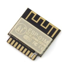 WiFi modulis ESP-01M ESP8285 - 11GPIO, ADC, PCB antena