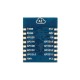 WiFi module ESP-07 ESP8266 Black - 9 GPIO, ADC