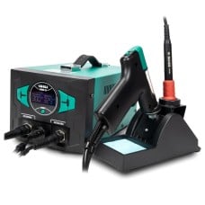 Yihua 948D-III 2in1 išlitavimo ir antgalio litavimo stotis su kompresoriumi - 290W