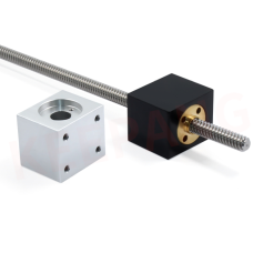 T8 Trapezoidal Lead Screw Nut Housing Bracket Silver