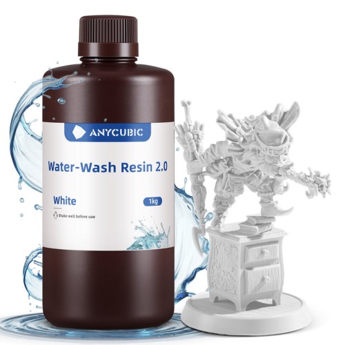 Anycubic Water-Wash Resin 2.0 1kg White Anycubic Water-Wash Resin 2.0 1kg White
