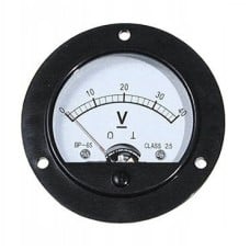 Analog voltmeter panel BP-65 40V DC 