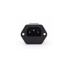 Power Cord Socket 3 PIN With Fuse Holder AC250V 10A