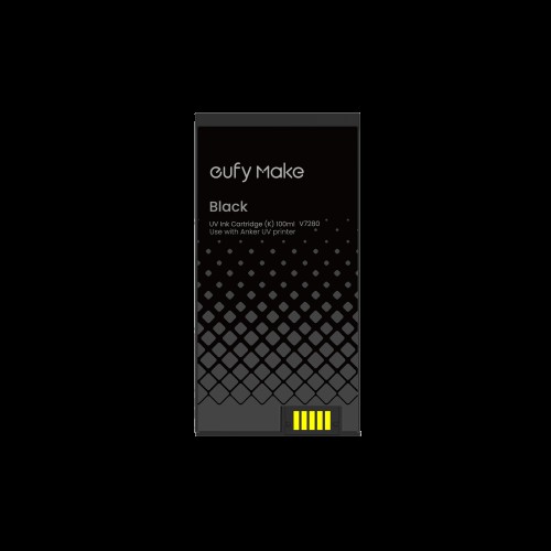 Eufymake UV Ink Cartridge (CMYKWG) for UV Printer - UV Ink Cartridge (K) Eufymake UV Ink Cartridge (CMYKWG) for UV Printer - UV Ink Cartridge (K)