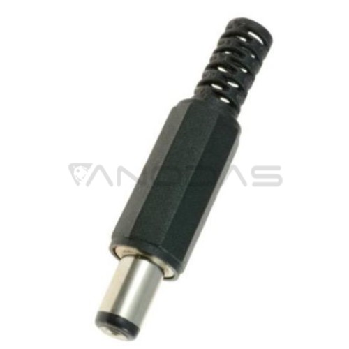 DC plug for cable 2.1x5.5mm 