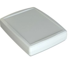 Plastic box Kradex Z124B H TM ABS IP65 white 185x145x39mm