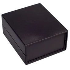 Plastic box Kradex Z5A black 110x90x49mm