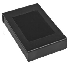 Plastikinė nuotolinio valdymo pultų dėžutė KRADEX Z122 IP53 juoda 108x69x25mm