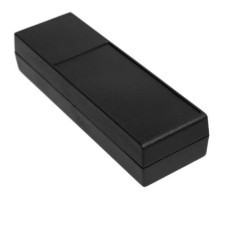 Plastic box Kradex Z32B black 188x60x38mm