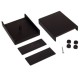 Plastic box Kradex Z5 black 110x90x40mm