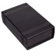 Plastic box Kradex Z50 black 146x91x43mm