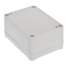 Plastic box Kradex Z56JS IP67 light gray 88x64x42