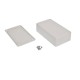 Plastic box Kradex Z77J IP54 light gray 124x71x38mm