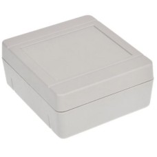 Plastic box Kradex Z79J light gray 90x80x38mm