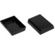 Plastic box Kradex Z94 black 66x47x27mm