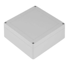 Plastic box Kradex ZP120 JH TM ABS light gray 120x120x60mm