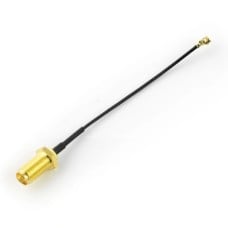 Lizdo adapteris SMA, u.FL, 10cm