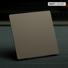 Acrylic Sheet (PMMA), 3mm, 400x600mm – Milk Chocolate