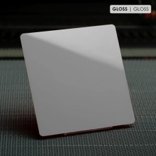 Organinis stiklas - akrilo lakštas, 3mm, 400x600mm – šviesiai pilka