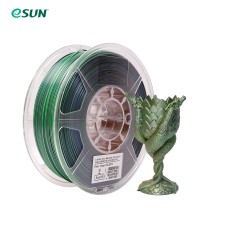 eSun ePLA-Silk Mystic - Triple Colors plastikas 1kg 1.75mm - Gold/Green/Black