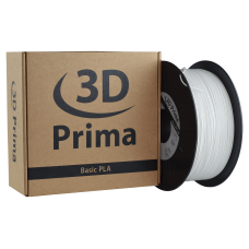3D plastikas Prima Basic PLA 1.75 mm 1 kg - white