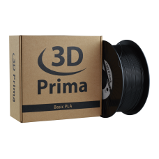 3D plastikas Prima Basic PLA 1.75 mm 1 kg - Black