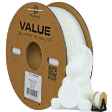 PrimaValue PETG plastikas 1.75mm 1kg - White